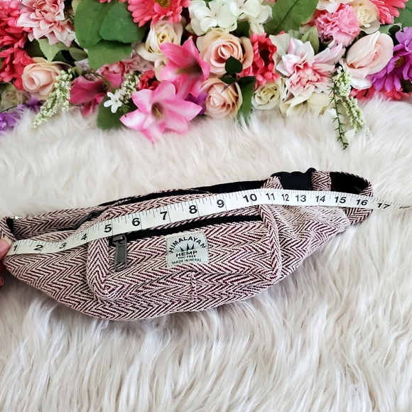 Nwot handmade hemp cotton boho fannypack - Picture 8 of 9